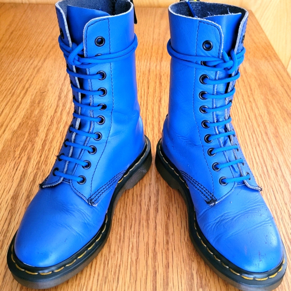 Made in England Doc Marten boot.